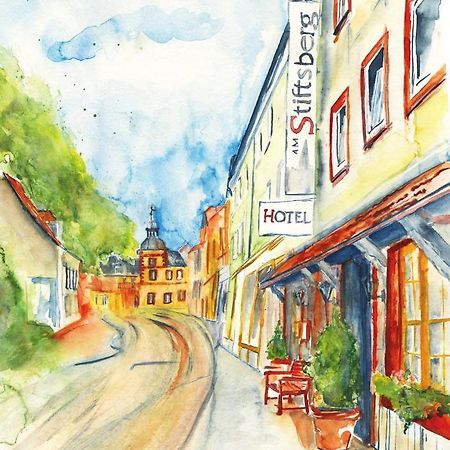 Hotel Am Stiftsberg Aschaffenburg Buitenkant foto